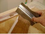 A profile tool was used to ensure the hulls were correctly shaped.